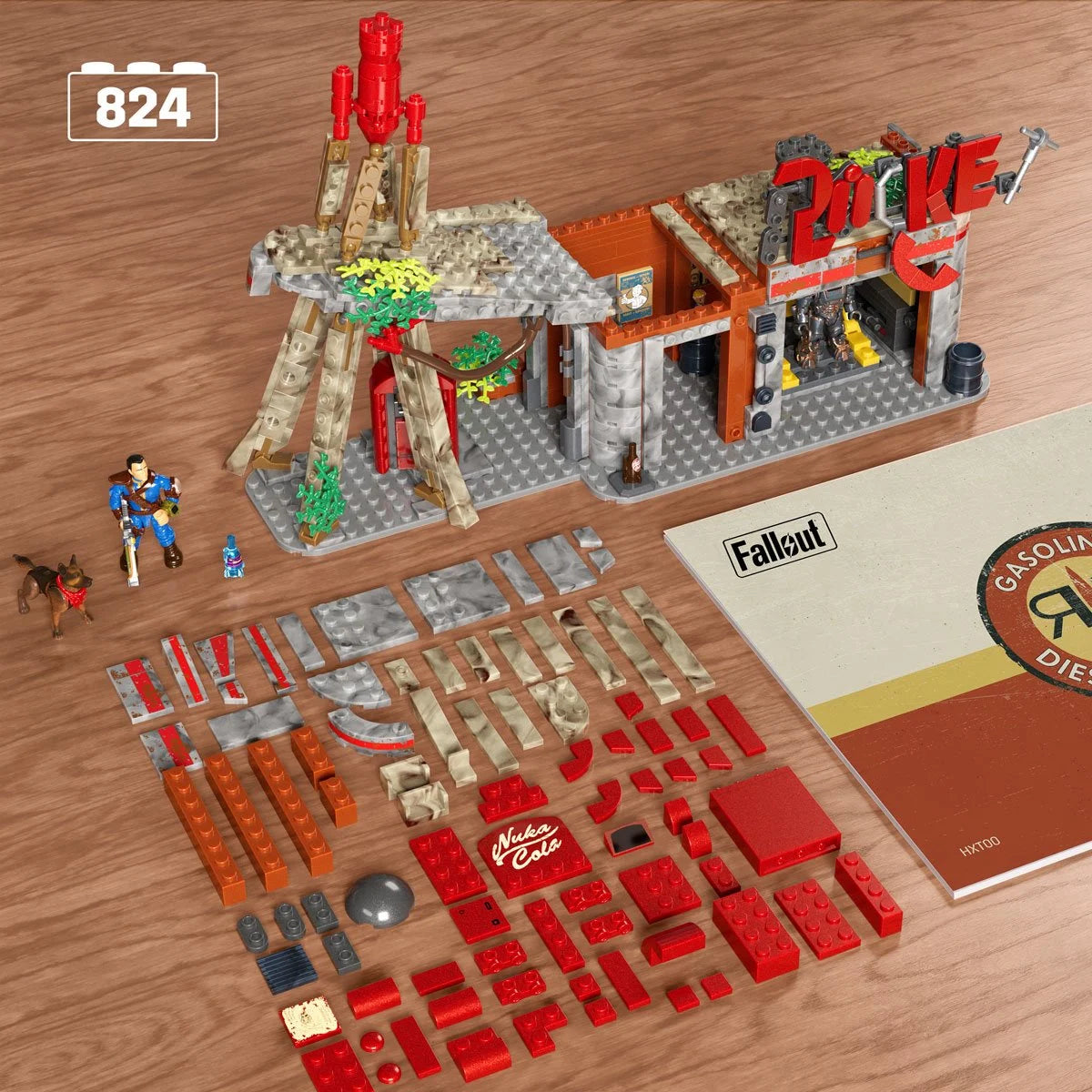 Fallout Mega Red Rocket Truck Stop Playset