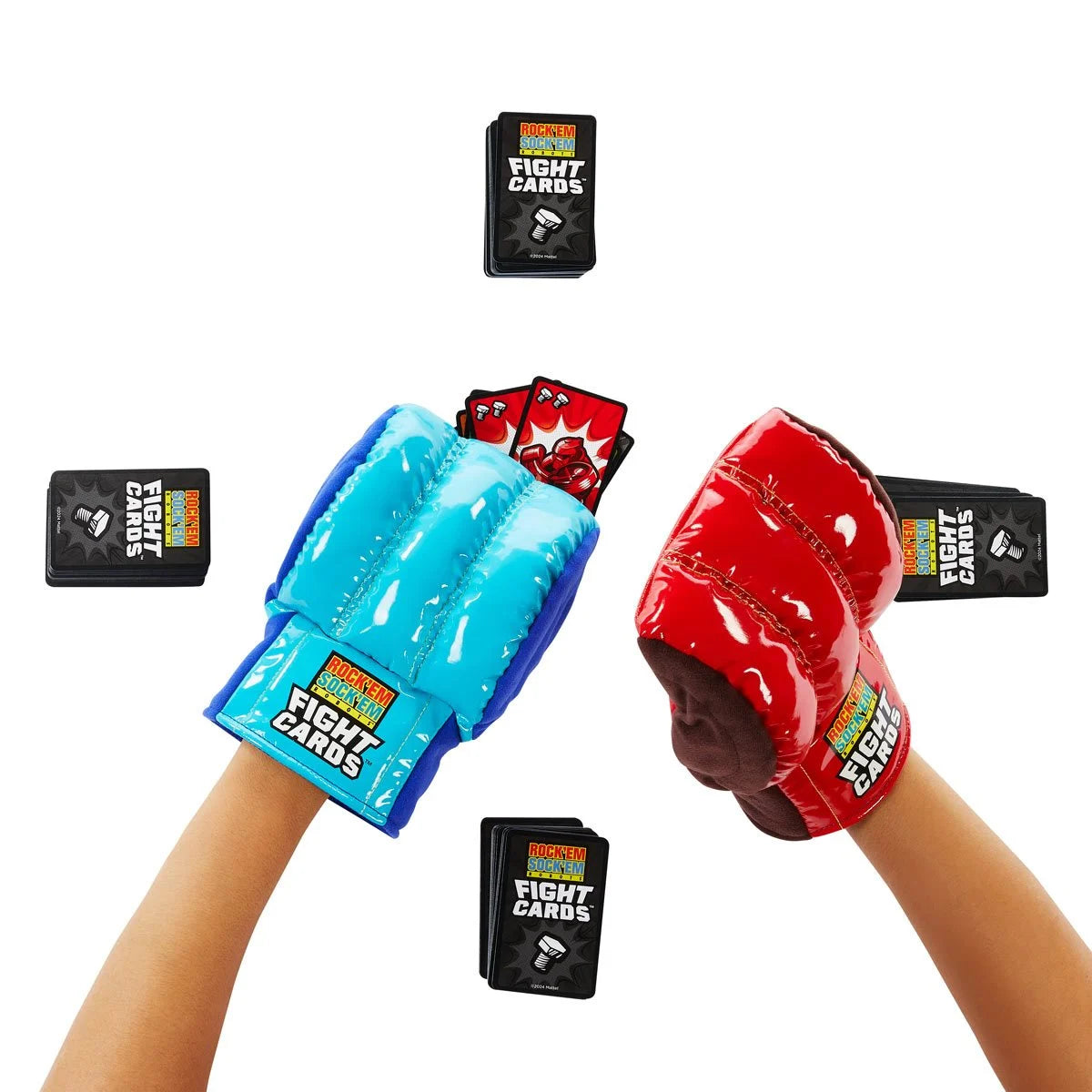 Rock Em Sock Em Robots Fight Cards Game