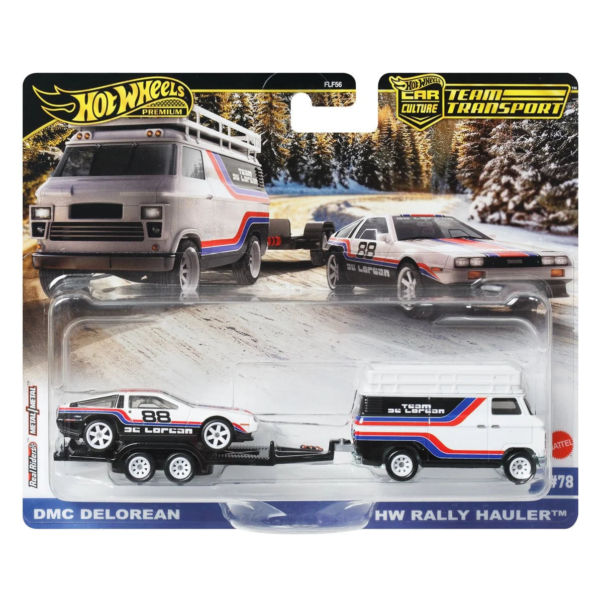 Hot Wheels Team Transport 2025 Mix 2 Vehicle Case of 4
