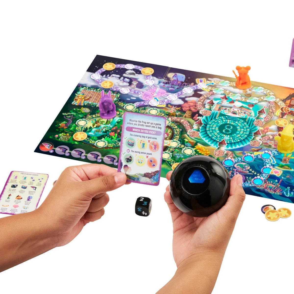 Magic 8 Ball Magical Encounters Board Game