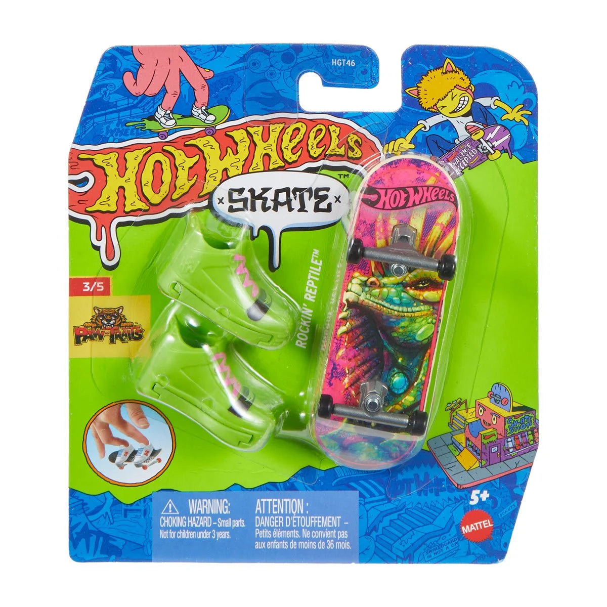 Hot Wheels Skate Fingerboard Singles 2025 Mix 3 Case of 16