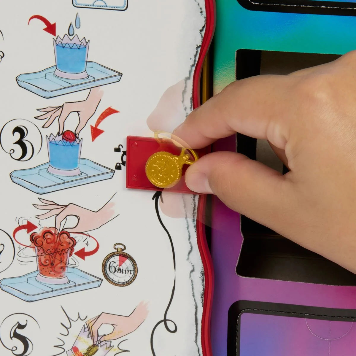 Disney Descendants: The Rise of Red The Sorcerer's Cookbook Red Doll