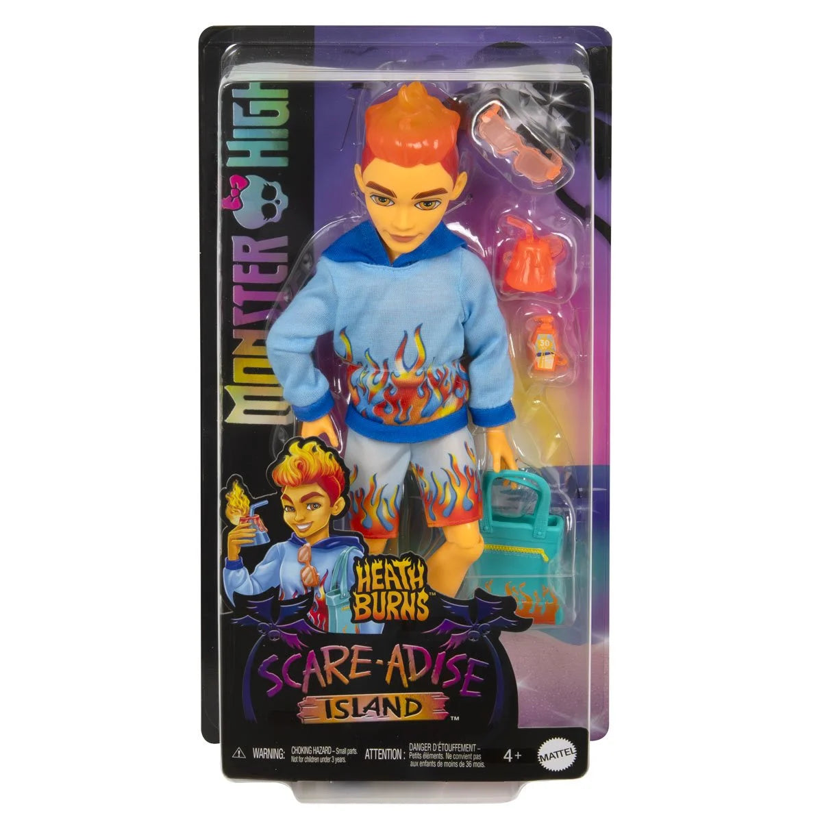 Monster High Scare-adise Island Heath Burns Doll