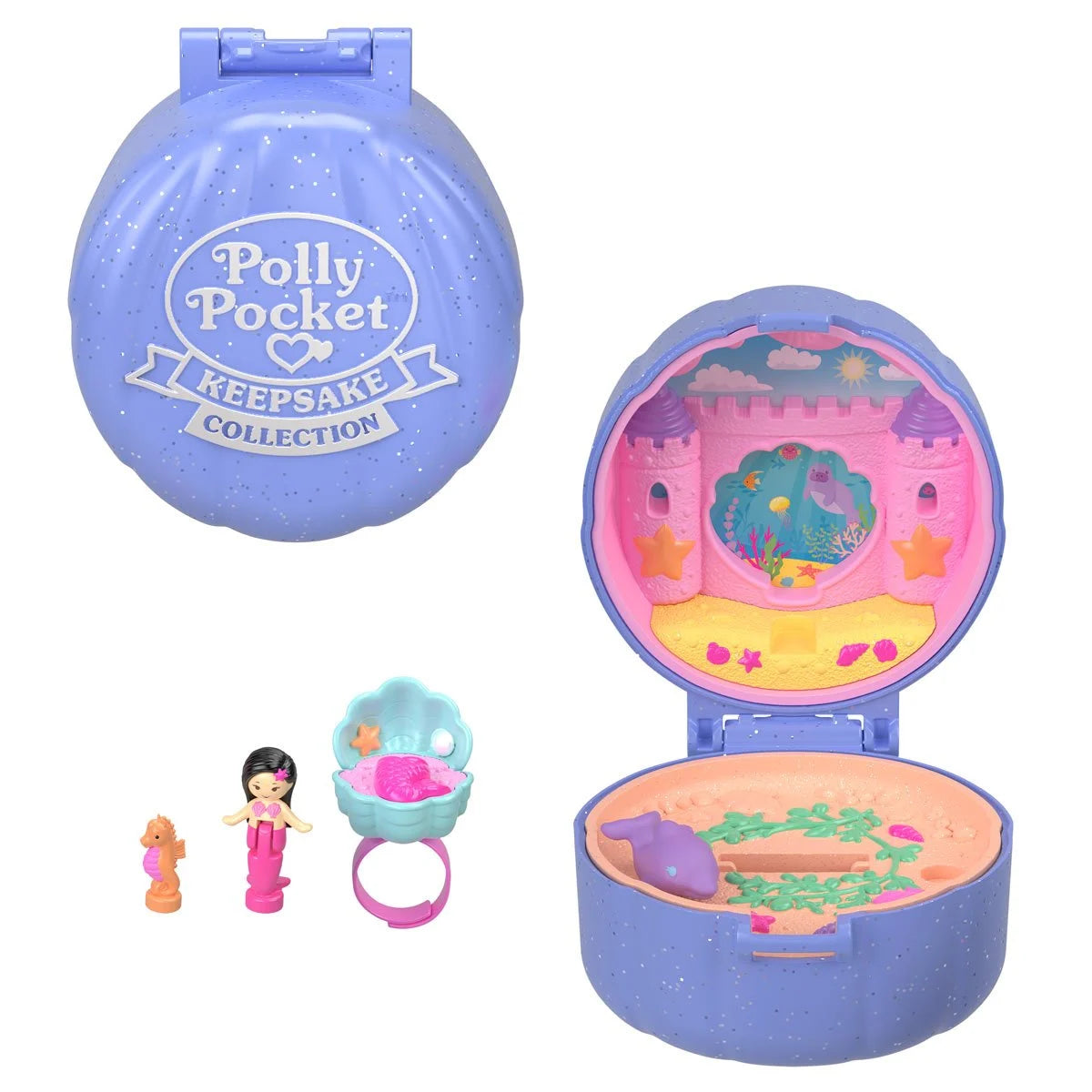 Polly Pocket Keepsake Collection Heritage Ring Box Mix 2 Case of 5