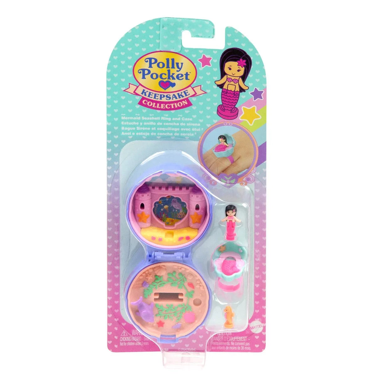 Polly Pocket Keepsake Collection Heritage Ring Box Mix 2 Case of 5