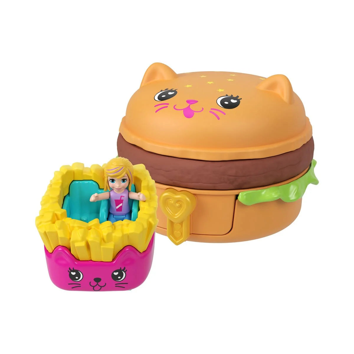 Polly Pocket Tiny Take Out Reveal Playset Case of 8