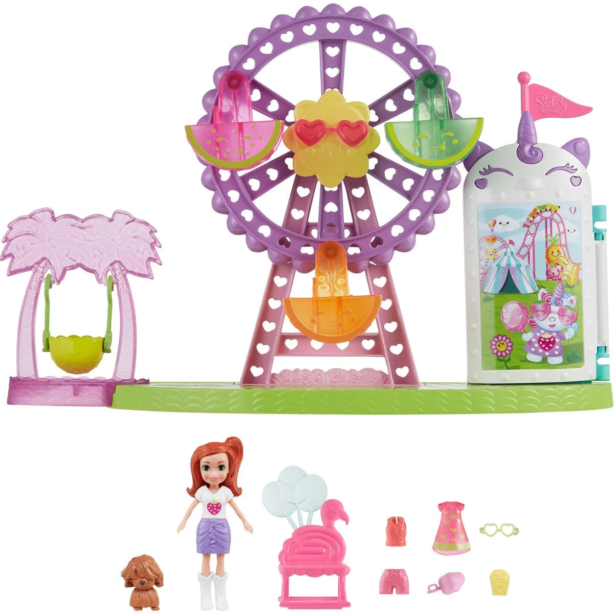Polly Pocket Tropical Treats Carnival Playset