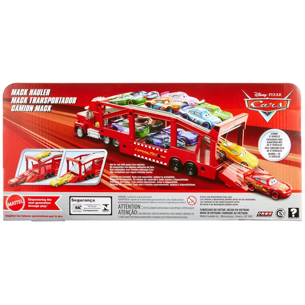 Cars Mack Die-Cast Hauler Vehicle