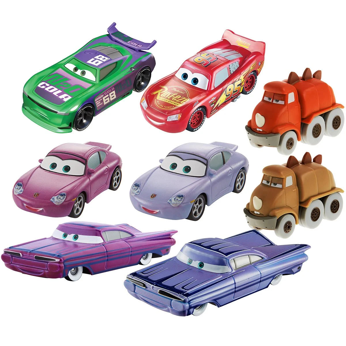 Cars Color Changers 1:55 Scale 2025 Wave 1 Case of 8