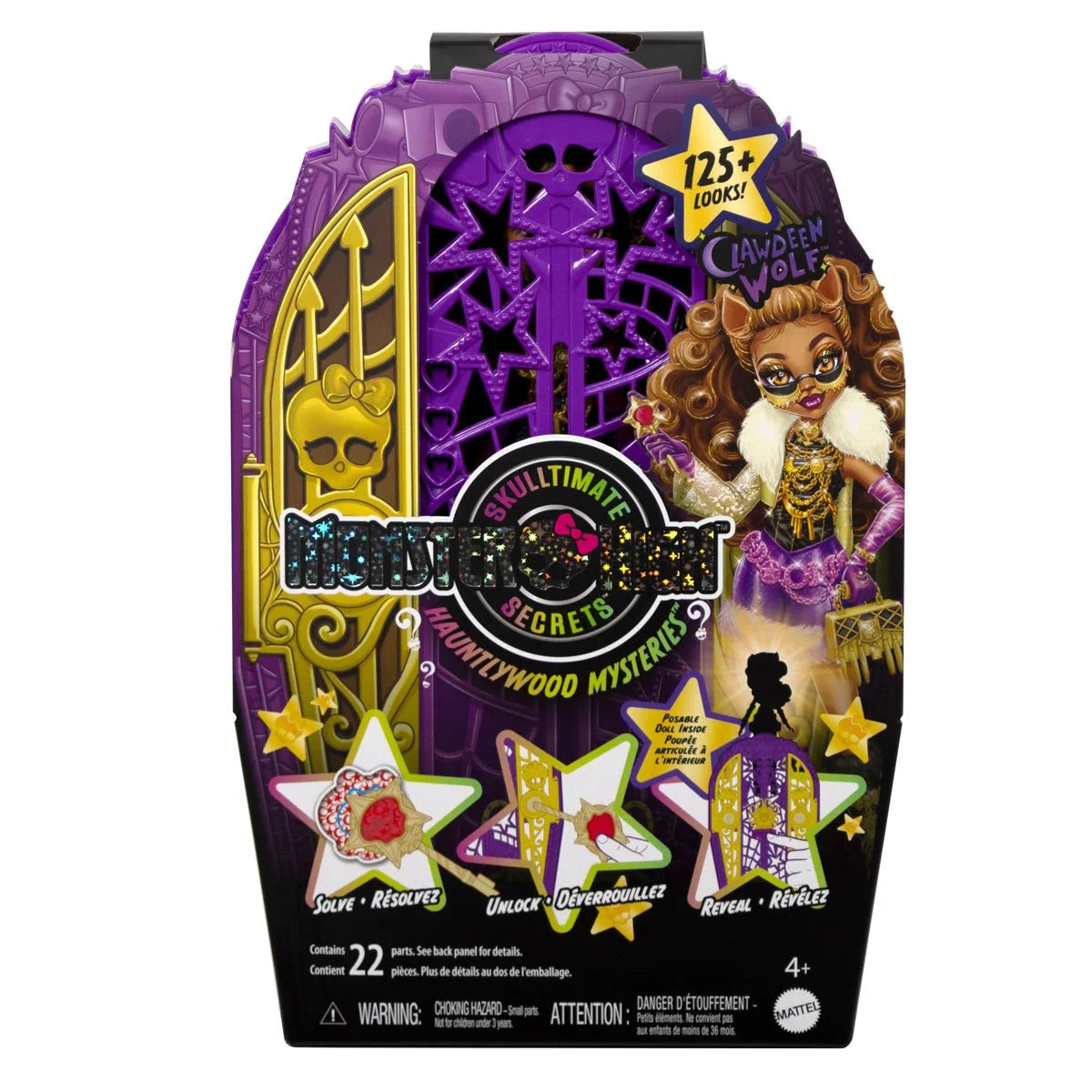 Monster High Skulltimate Secrets Hauntlywood Mysteries Clawdeen Doll