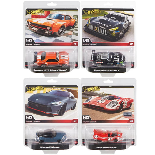 Hot Wheels Car Culture 1:43 Scale 2025 Mix 1 Vehicle Case of 6