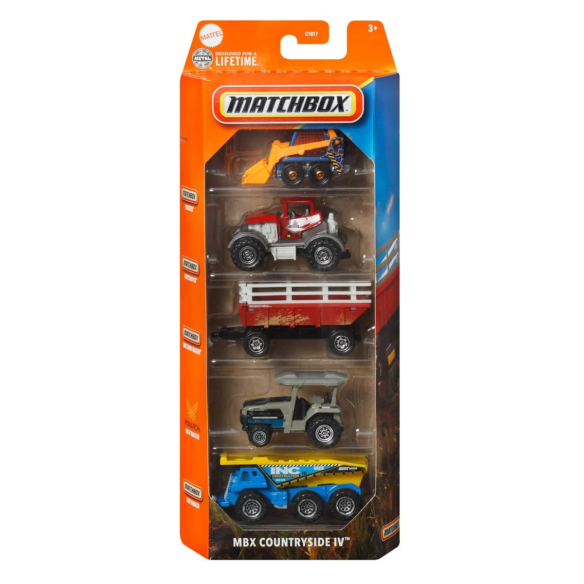 Matchbox Car Collection 5-Pack 2025 Mix 2 Vehicle Case of 12