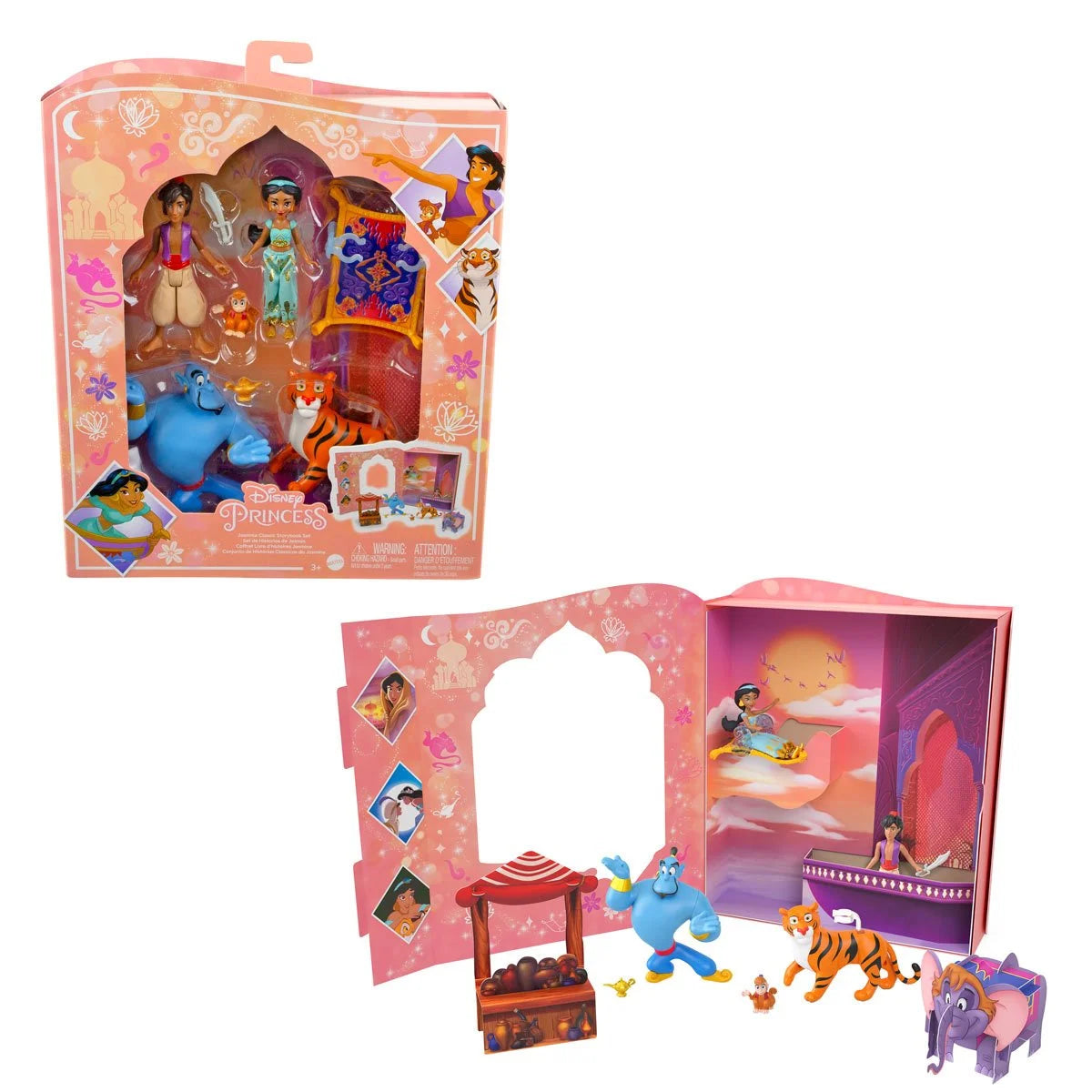 Disney Princess Jasmine Classic Storybook Playset