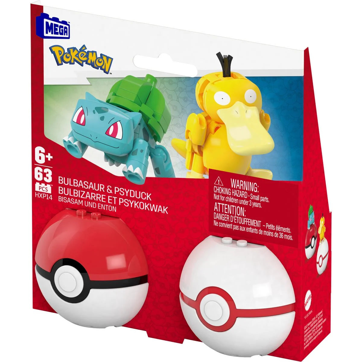 Pokemon Mega Poke Ball 2-Pack Case of 3