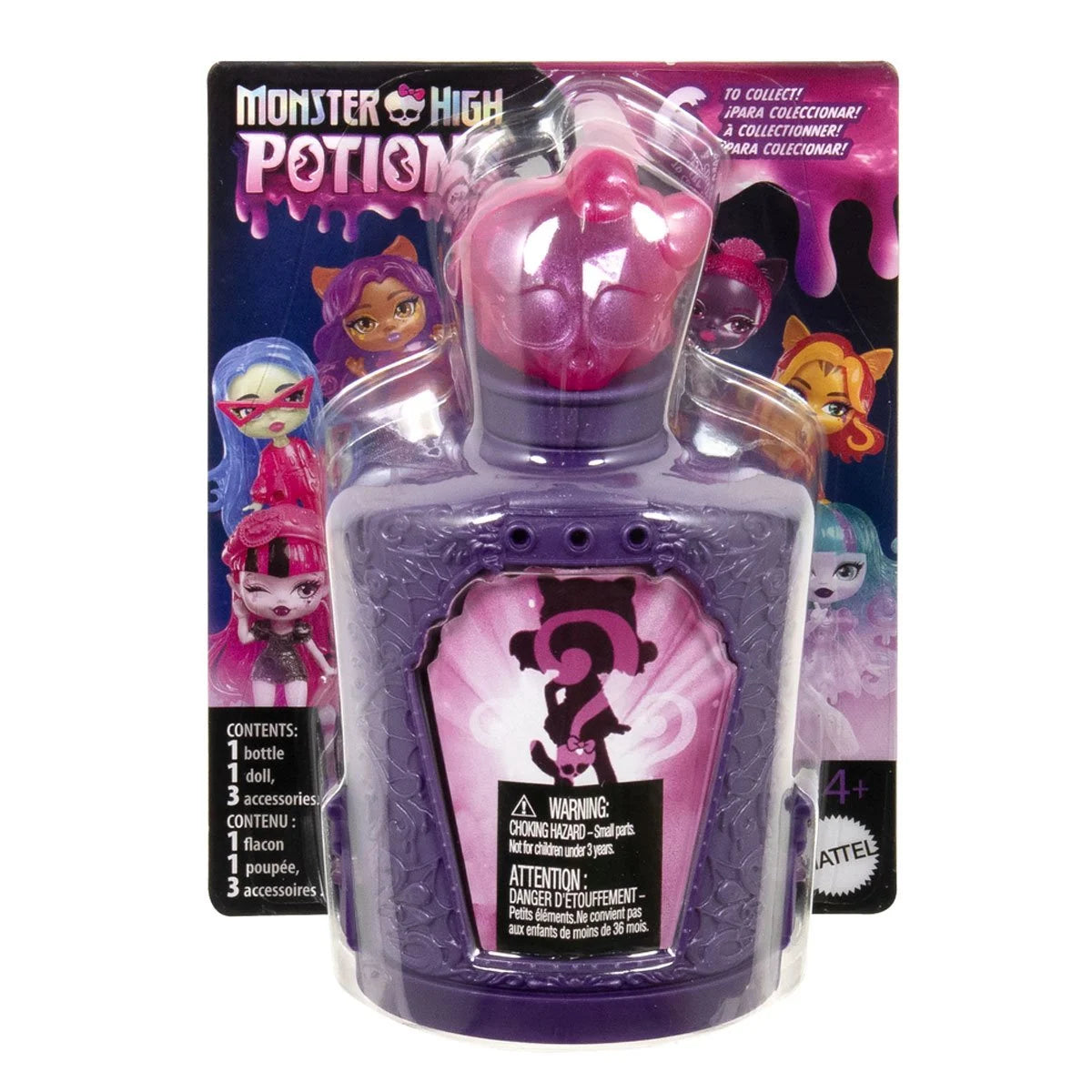Monster High Potions Fright Size Mini Doll Mix 2 Case of 6