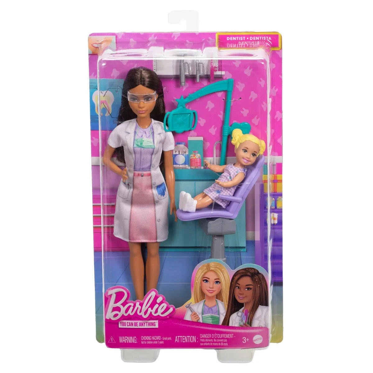 Barbie Dentist Doll with Brown Hair