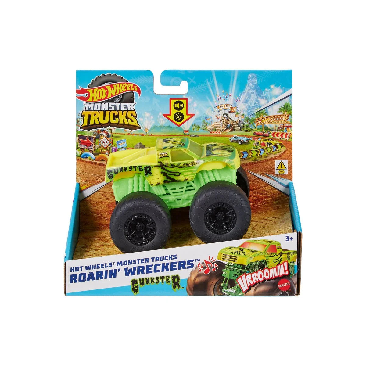 Hot Wheels Roarin' Wreckers 1:43 Scale Vehicle 2024 Mix 2 Case of 4
