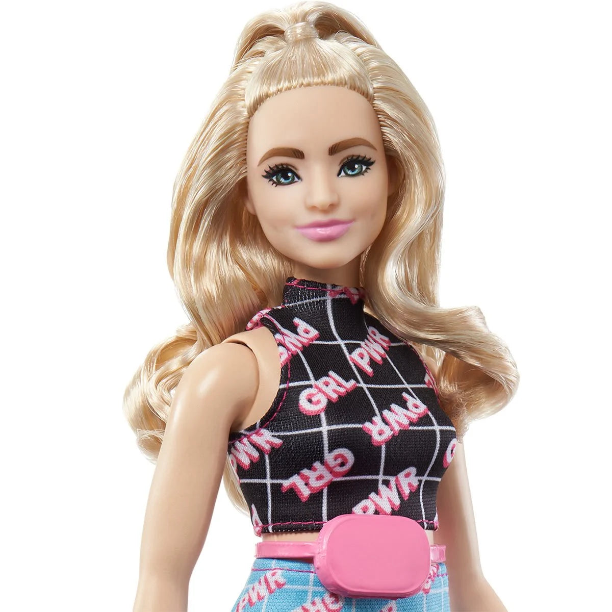 Barbie Fashionista Doll #202 with Girl Power-Print Outfit