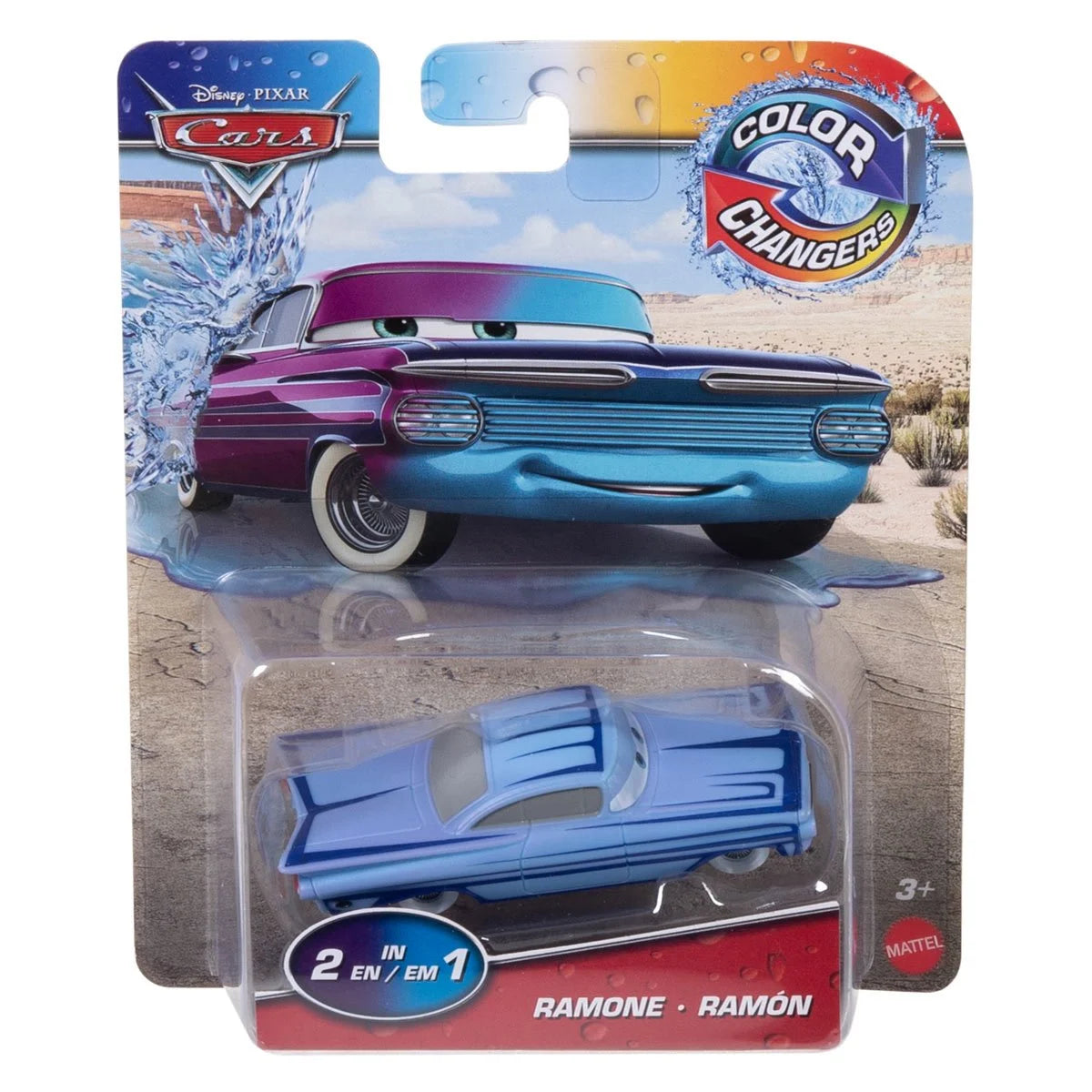 Cars Color Changers 1:55 Scale 2025 Wave 1 Case of 8