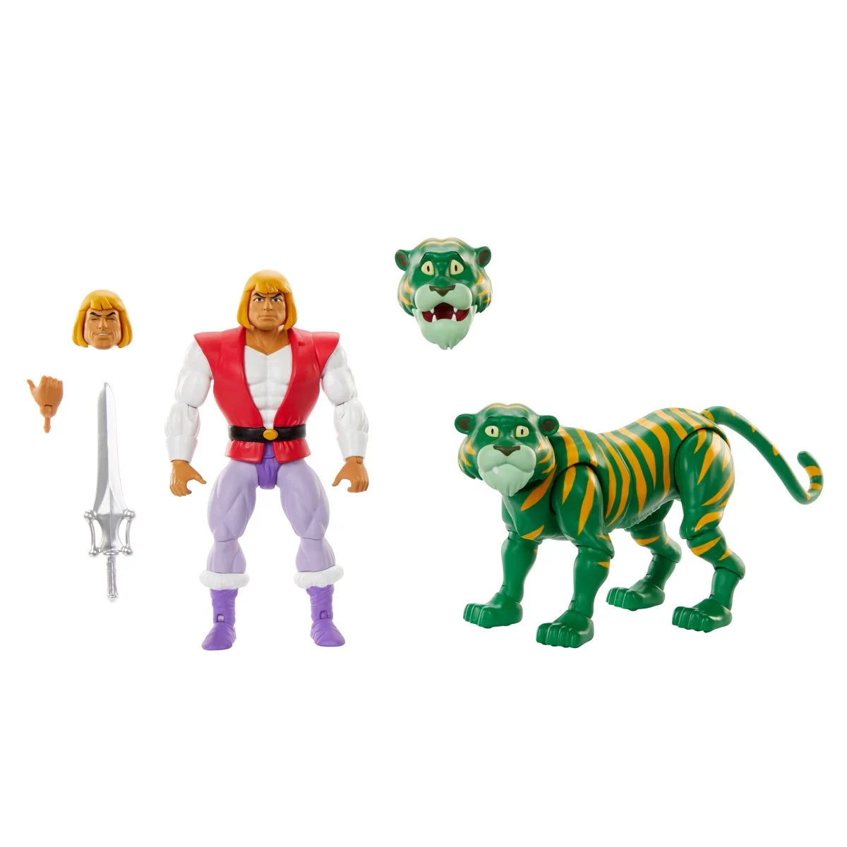 Masters of the Universe Origins Prince Adam and Cringer Action Figure 2-Pack