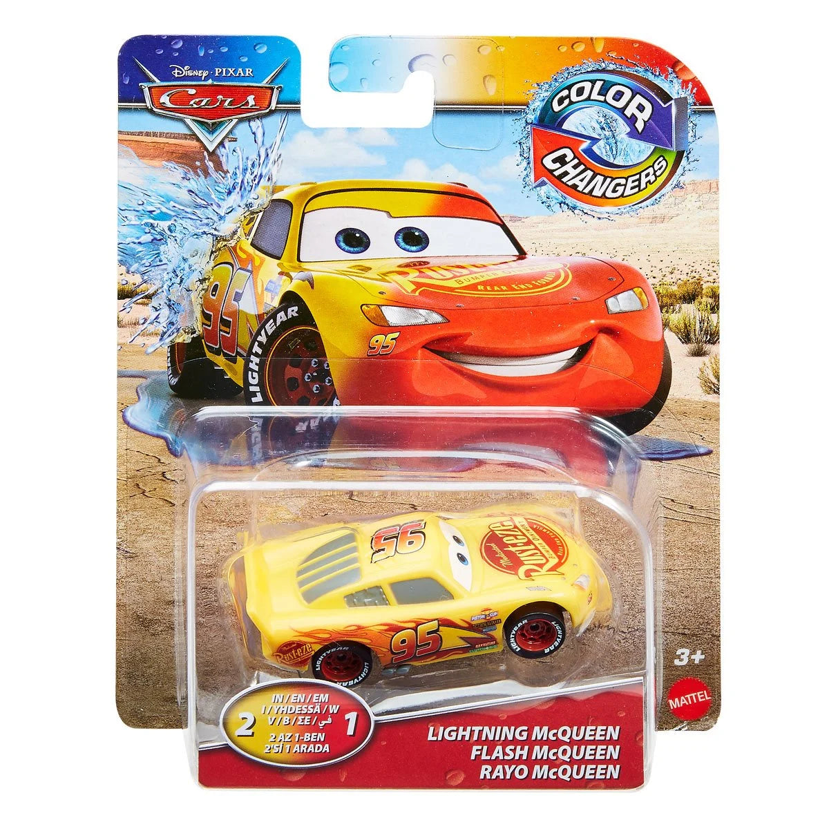 Cars Color Changers 1:55 Scale 2025 Wave 1 Case of 8