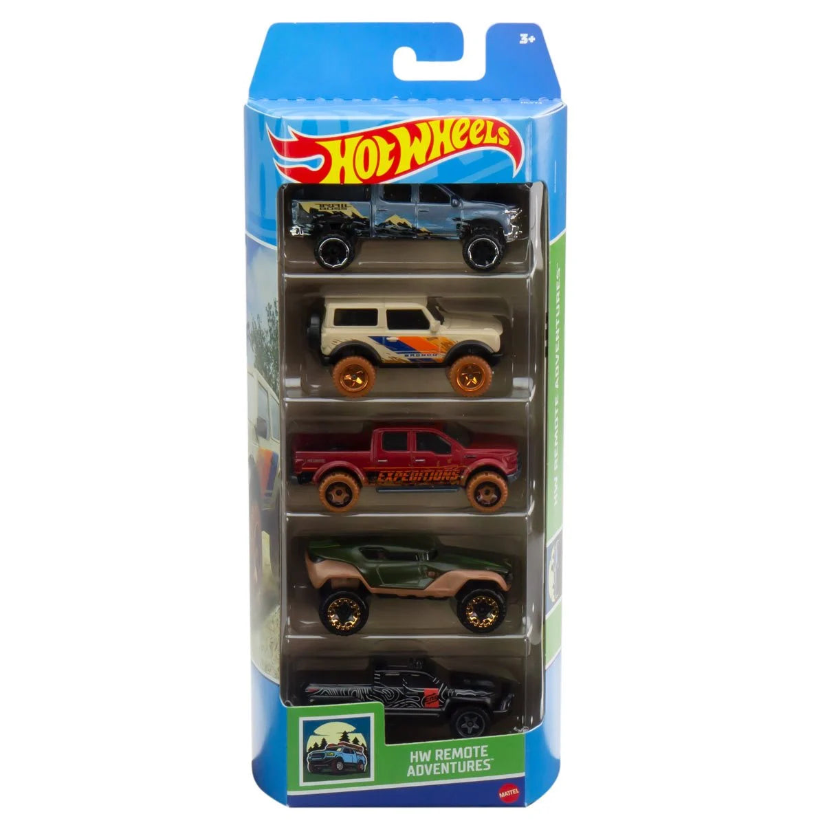 Hot Wheels 5-Car Pack Assortment Case