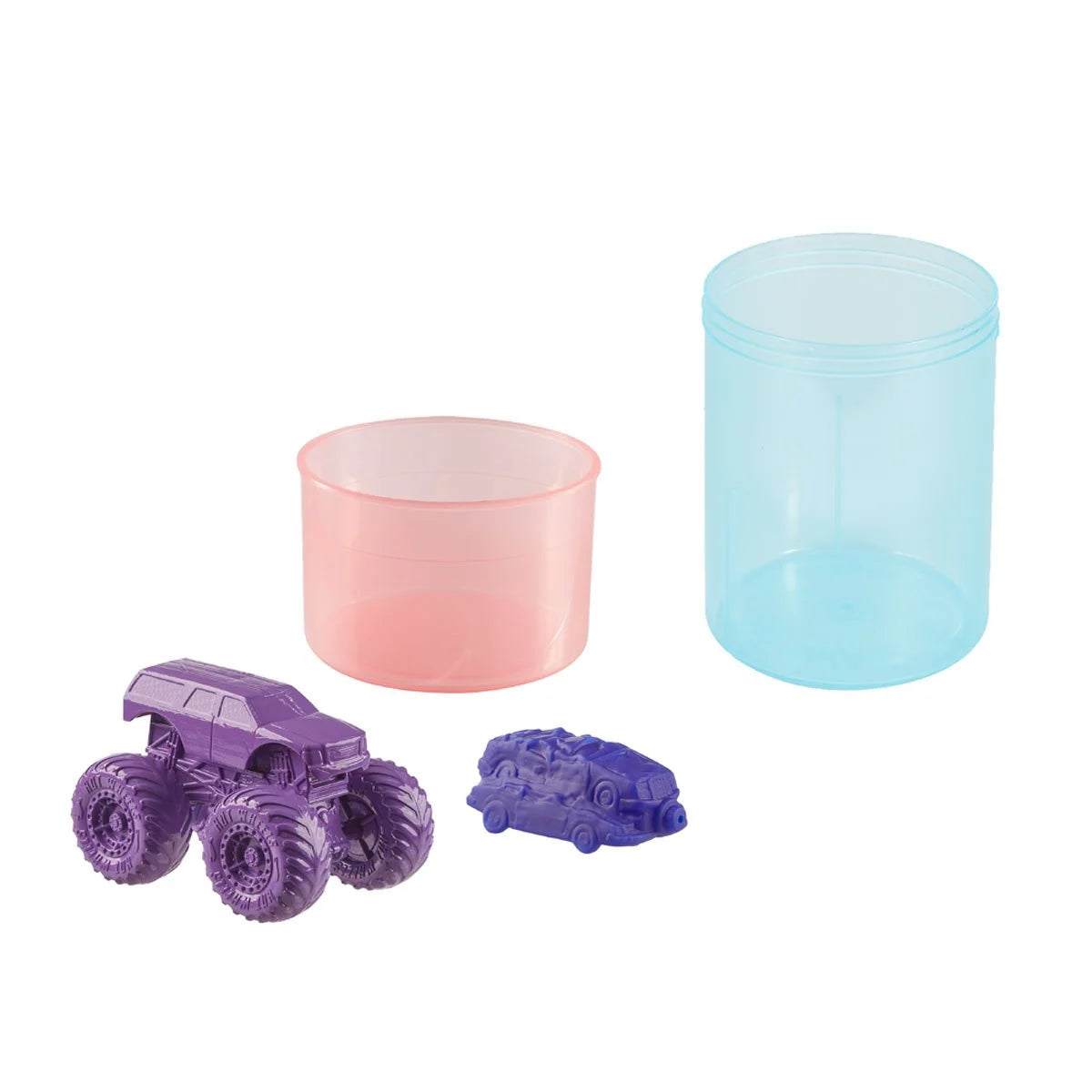 Hot Wheels Monster Trucks Color Reveal Water Blaster 1:64 Scale Vehicle 2024 Mix 4 Case of 8