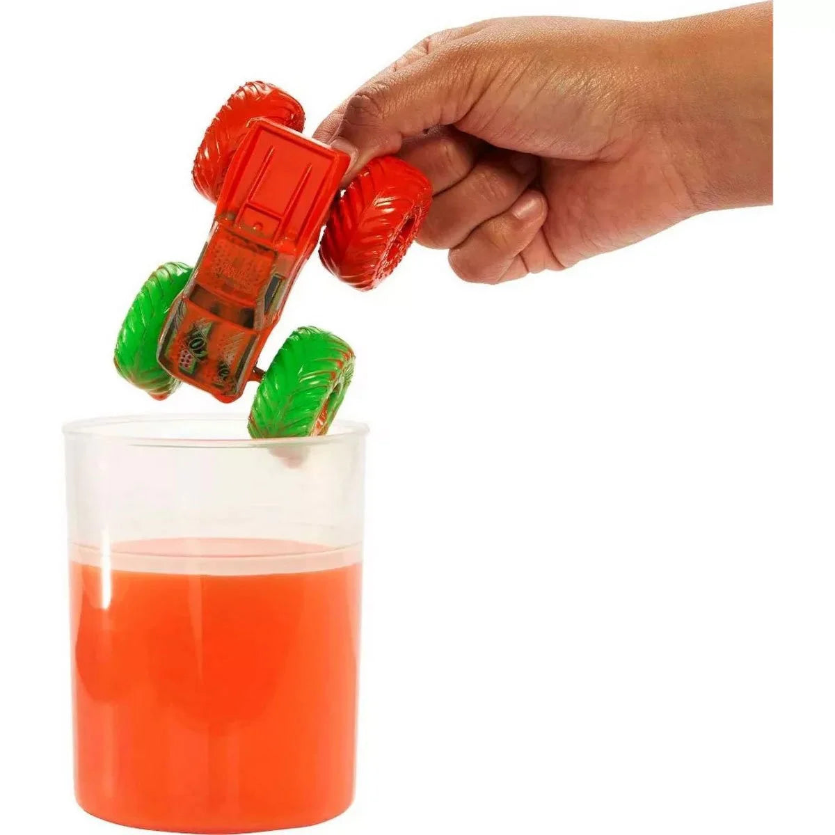 Hot Wheels Monster Trucks Color Reveal Water Blaster 1:64 Scale Vehicle 2024 Mix 3 Case of 8