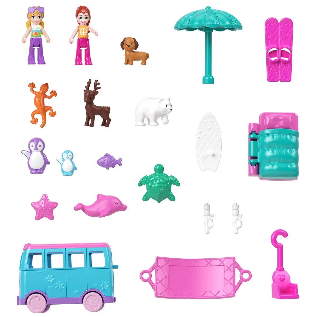 Polly Pocket Pet Mobile Adventure Playset