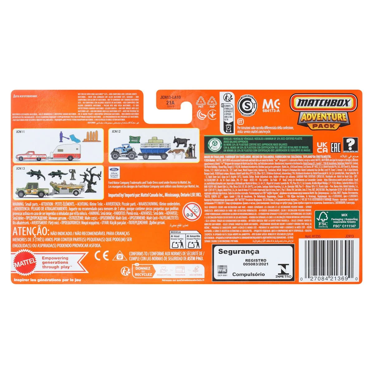 Matchbox Hitch 'N Haul 2025 Wave 2 Vehicles Case of 8