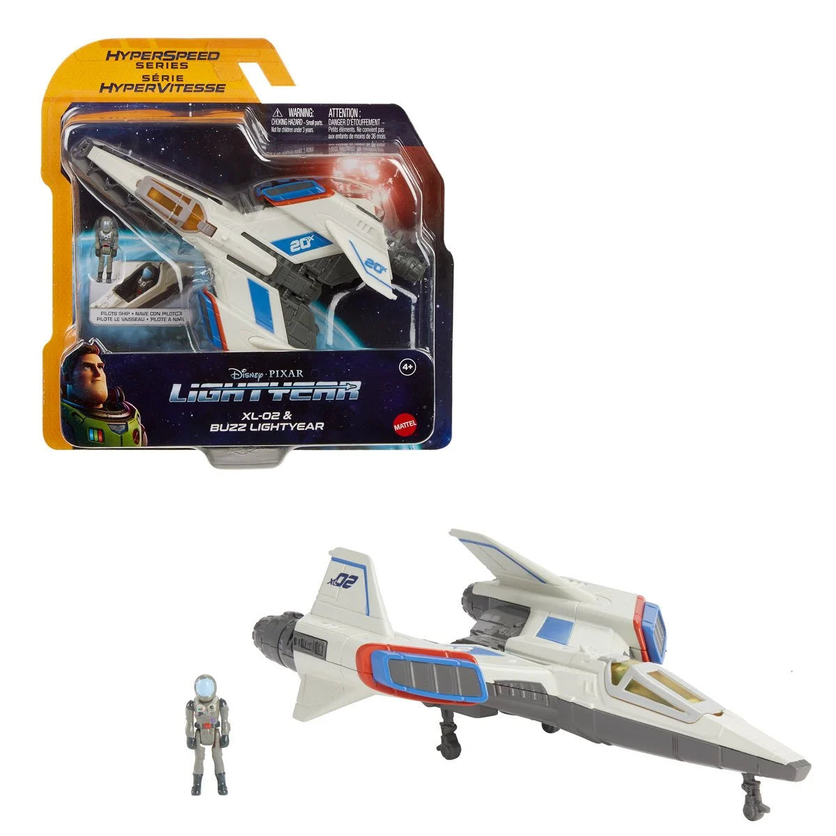 Disney Pixar Lightyear Hyperspeed Series Flight Vehicle Case of 6