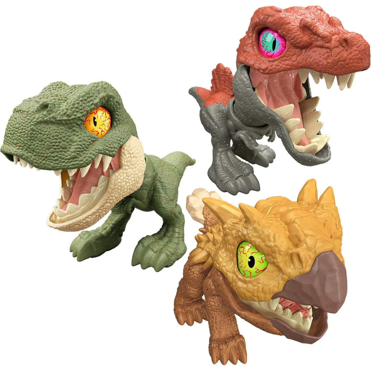 Jurassic World Mighty Little Biters Action Figure Mix B Case of 4