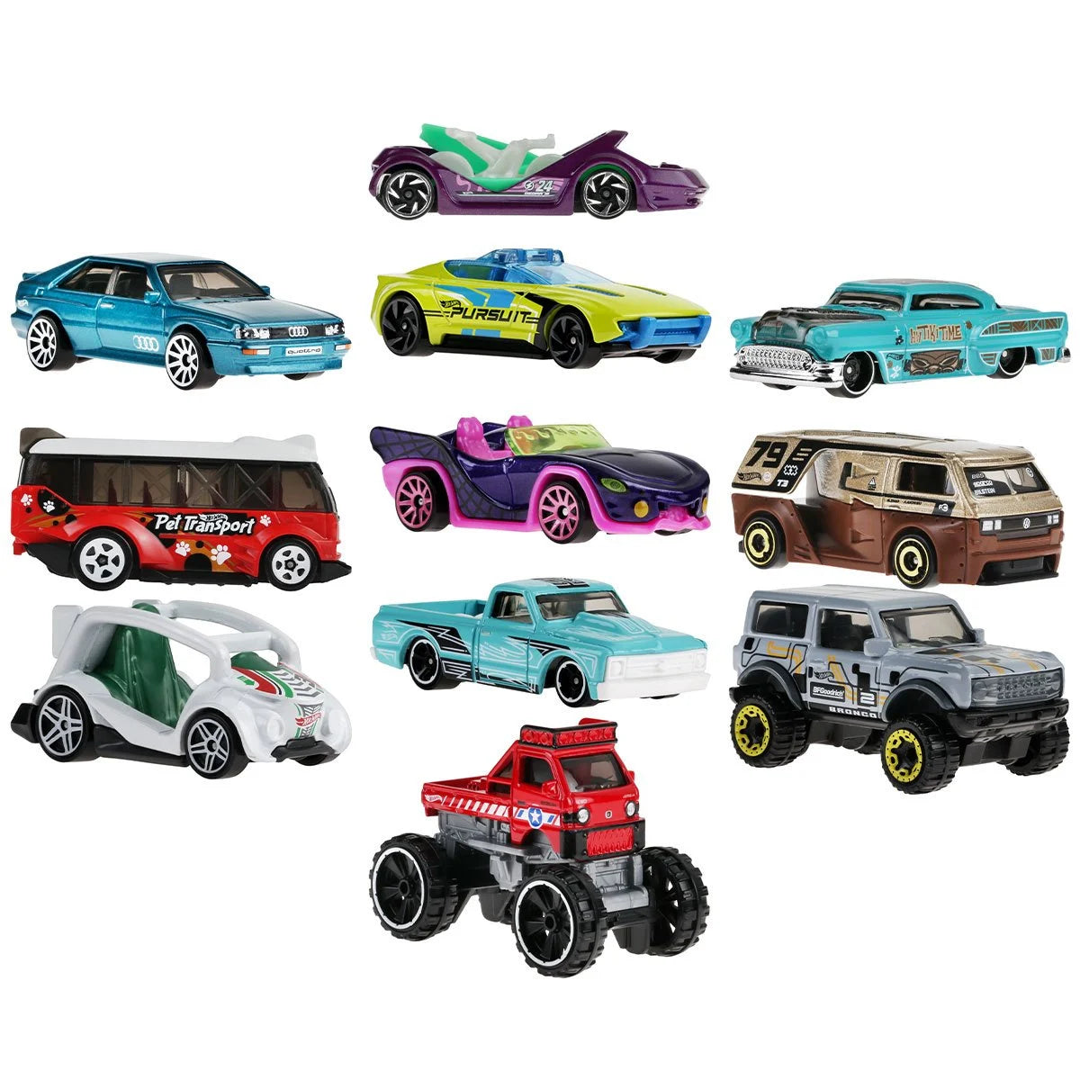 Hot Wheels Basic Car 2025 Wave 1 Case of 72