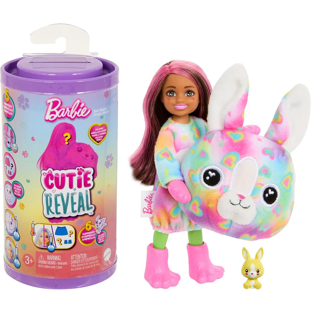 Barbie Chelsea Cutie Reveal Dream Series Doll Case of 3