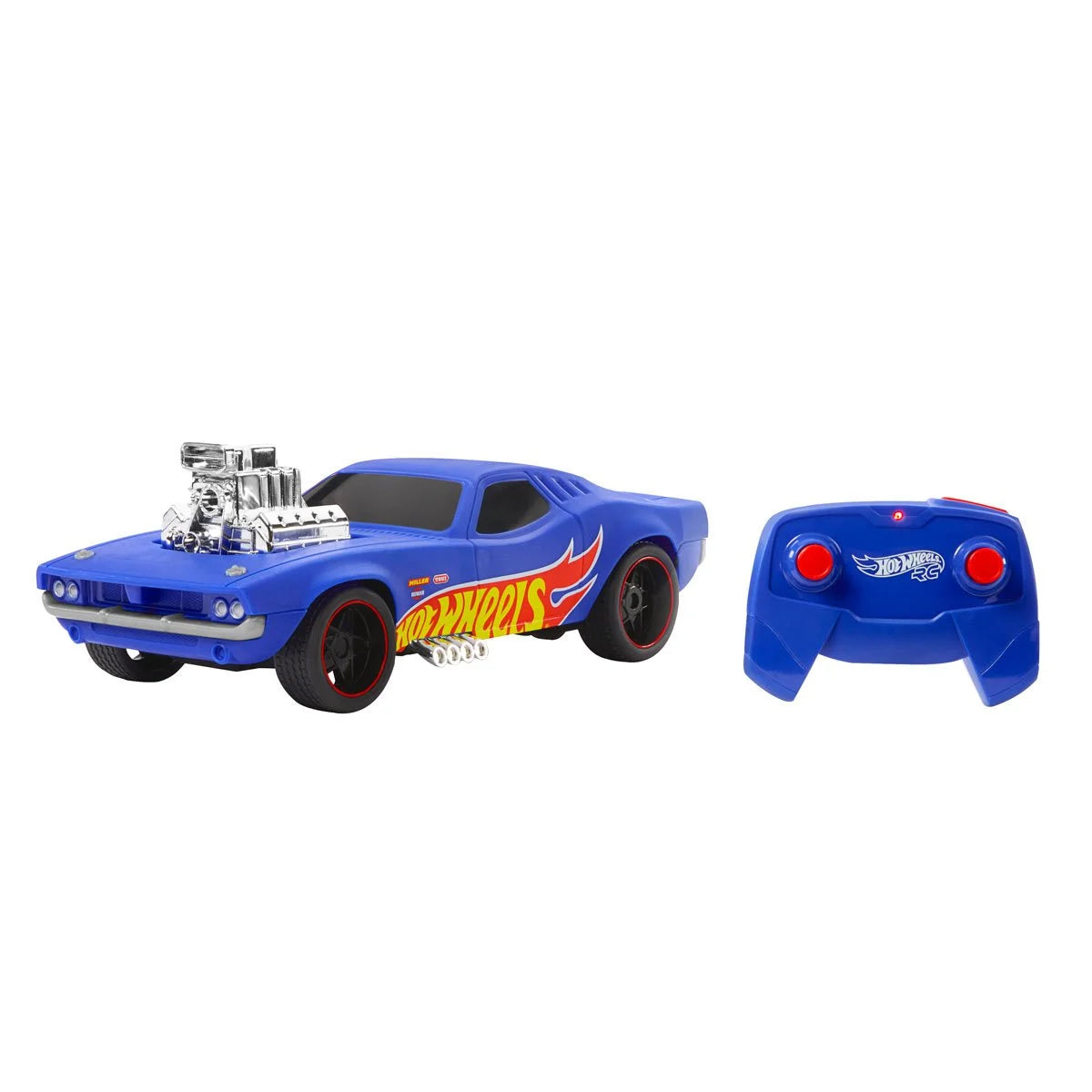 Hot Wheels Monster Trucks Rodger Dodger 1:16 Scale RC Vehicle