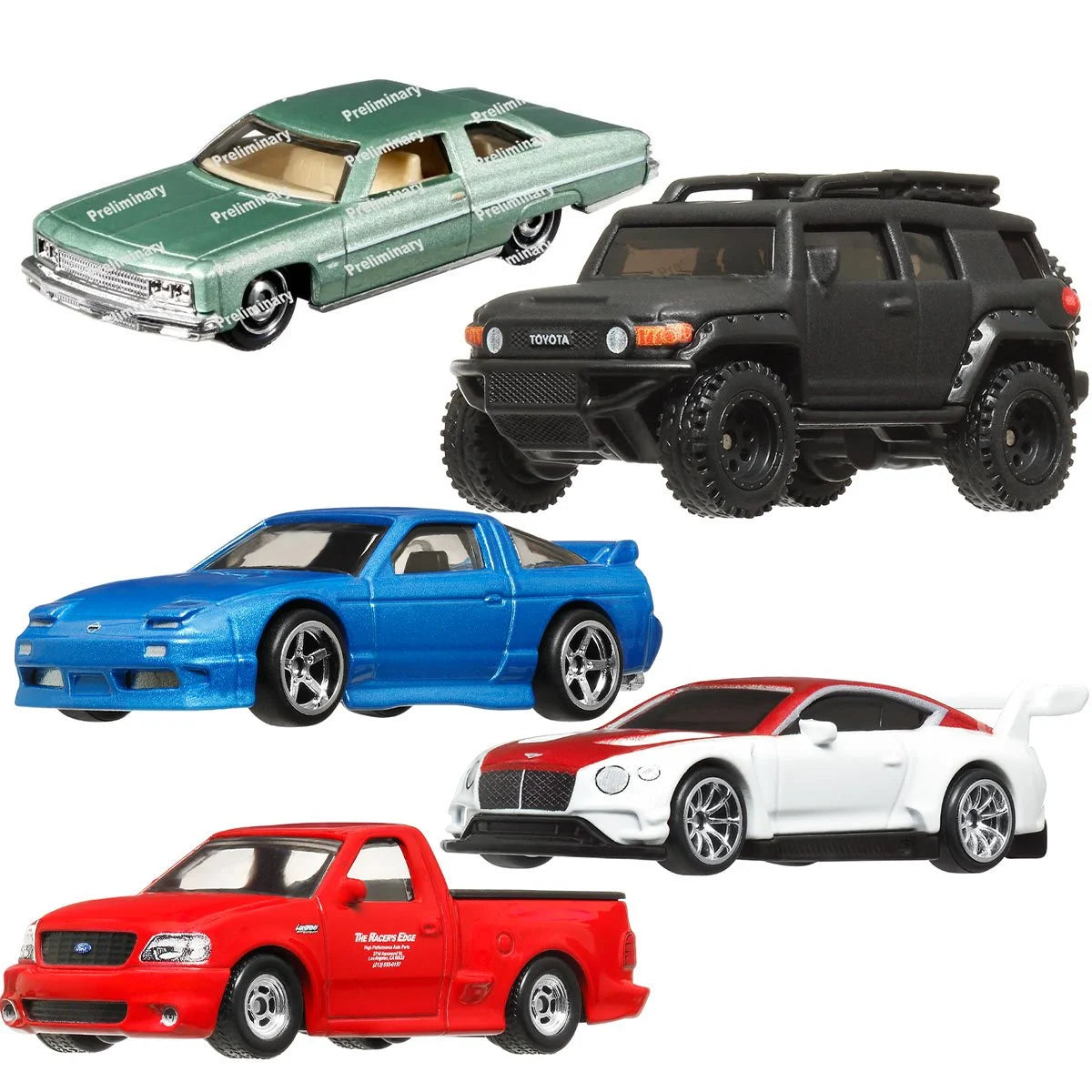Hot Wheels Fast and Furious 2024 Mix 4 Vehicle Case of 10