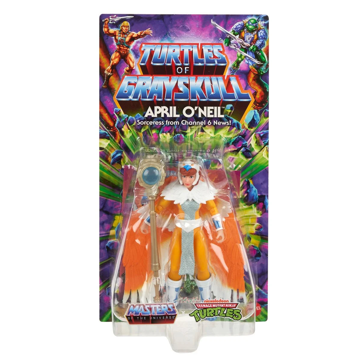 Masters of the Universe Origins Turtles of Grayskull Wave 4 April O'Neil Action Figure
