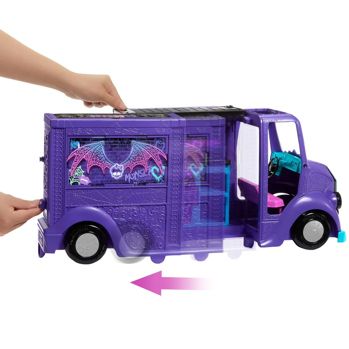 Monster High Fangtastic Food Truck Playset with Doll