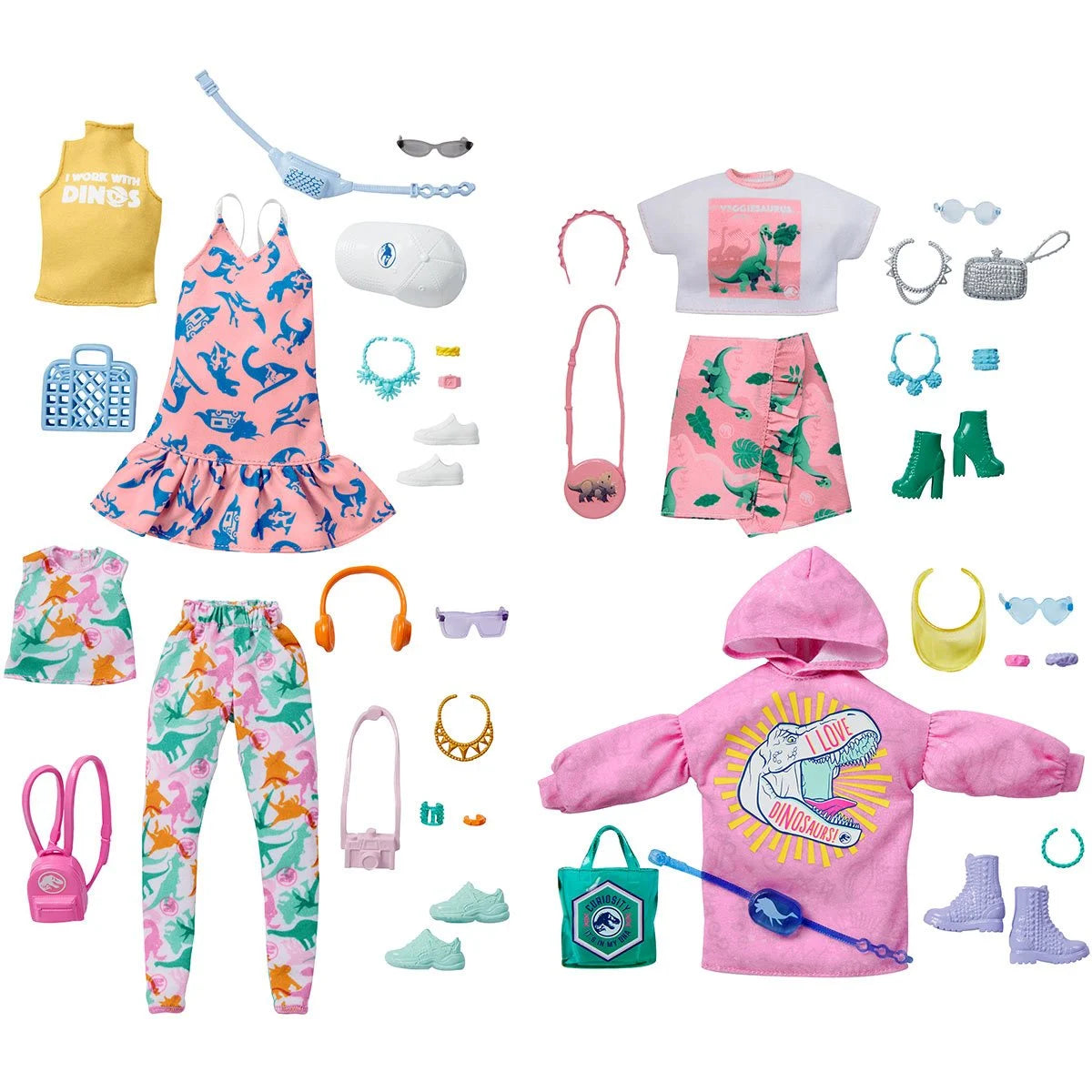 Barbie Licensed Storytelling Fashion Pack Case of 8