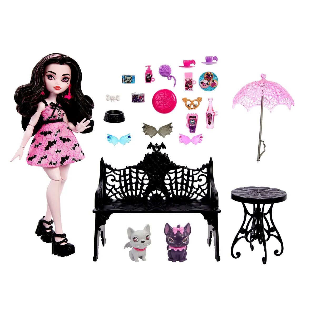 Monster High Draculaura Bite in the Park Playset