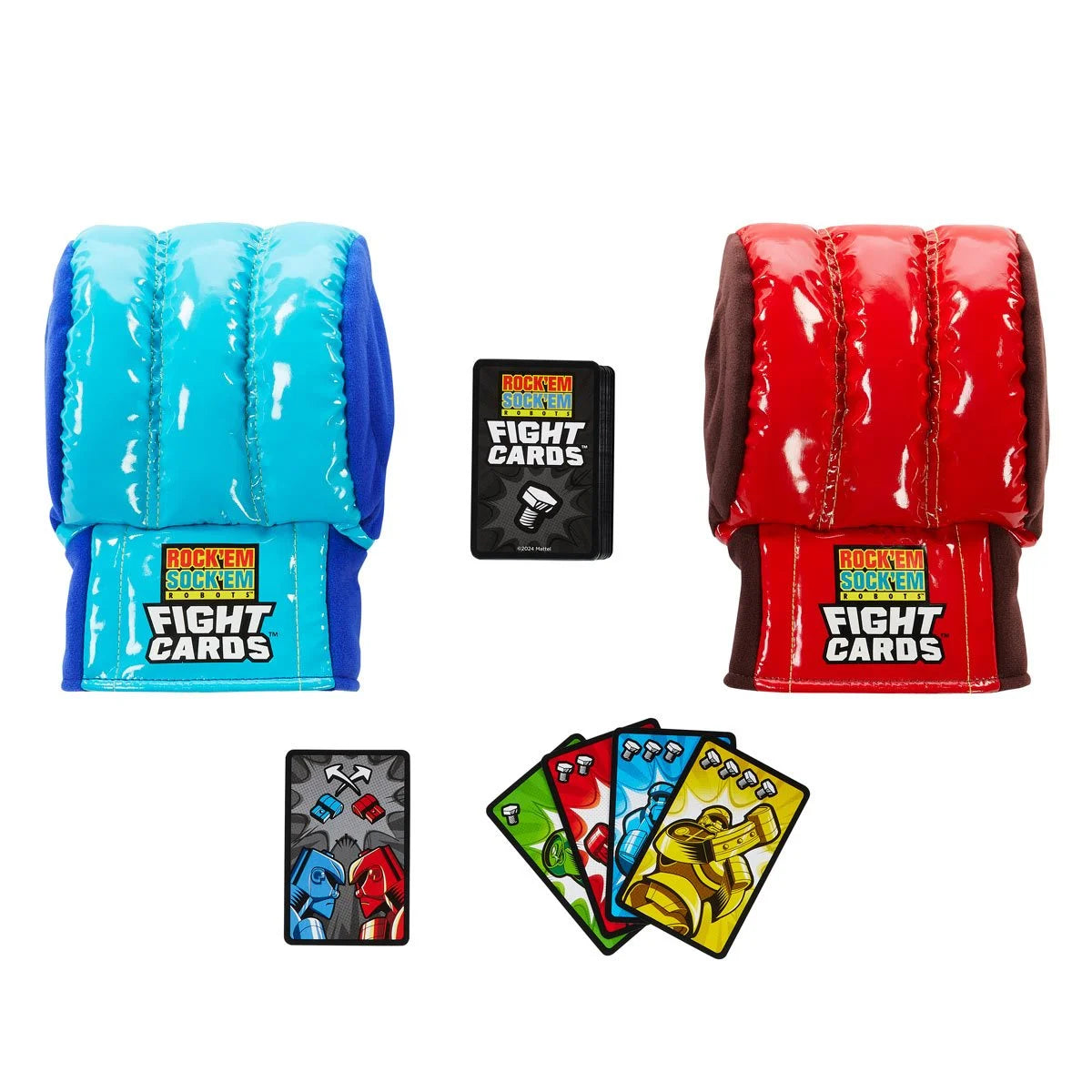 Rock Em Sock Em Robots Fight Cards Game