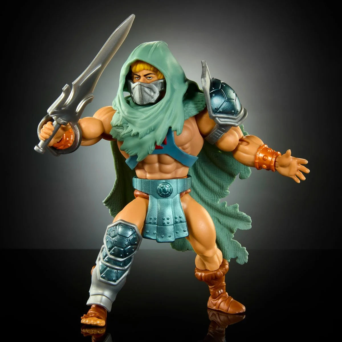 Masters of the Universe Origins Turtles of Grayskull Wave 4 Stealth Ninja He-Man Action Figure
