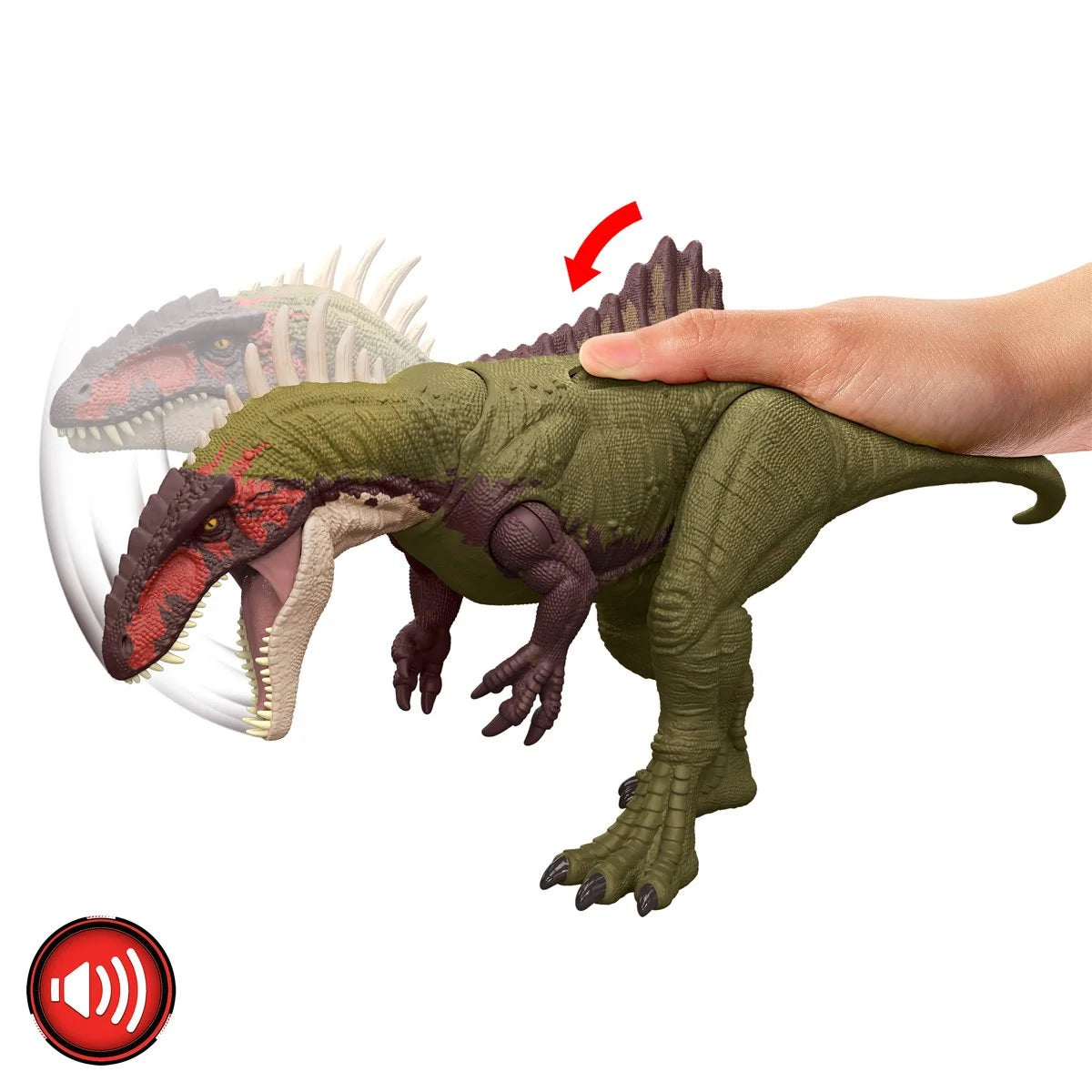 Jurassic World Battle Roarin' Becklespinax Action Figure