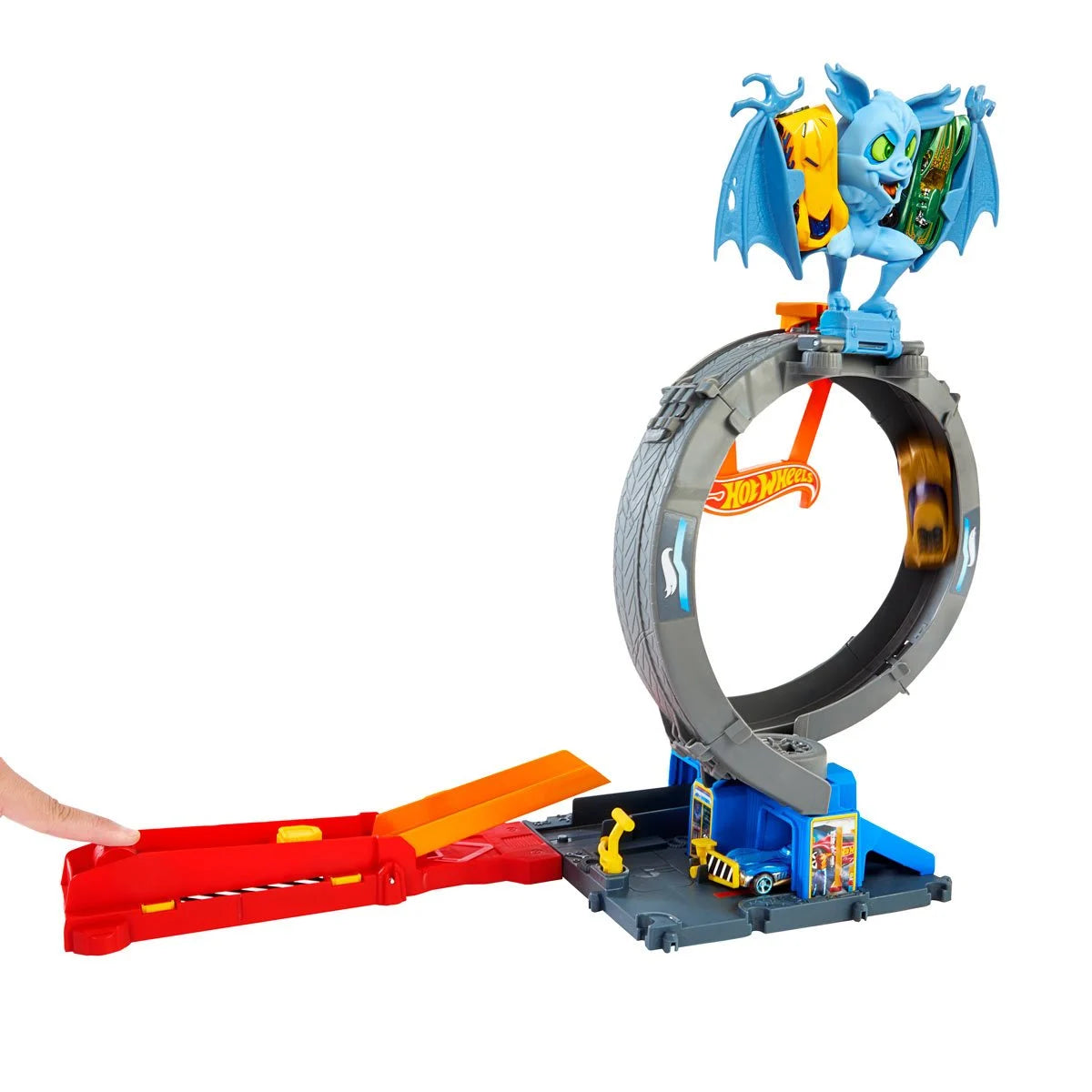 Hot Wheels Bat Loop Attack Track Set