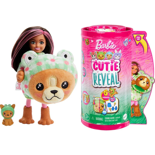 Barbie Cutie Reveal Chelsea Puppy as Frog Doll