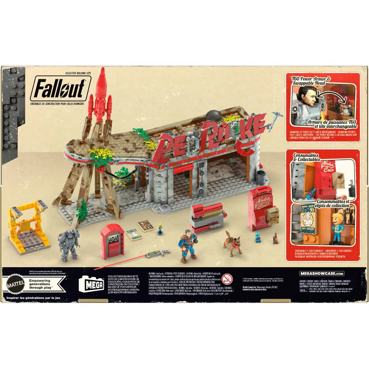 Fallout Mega Red Rocket Truck Stop Playset
