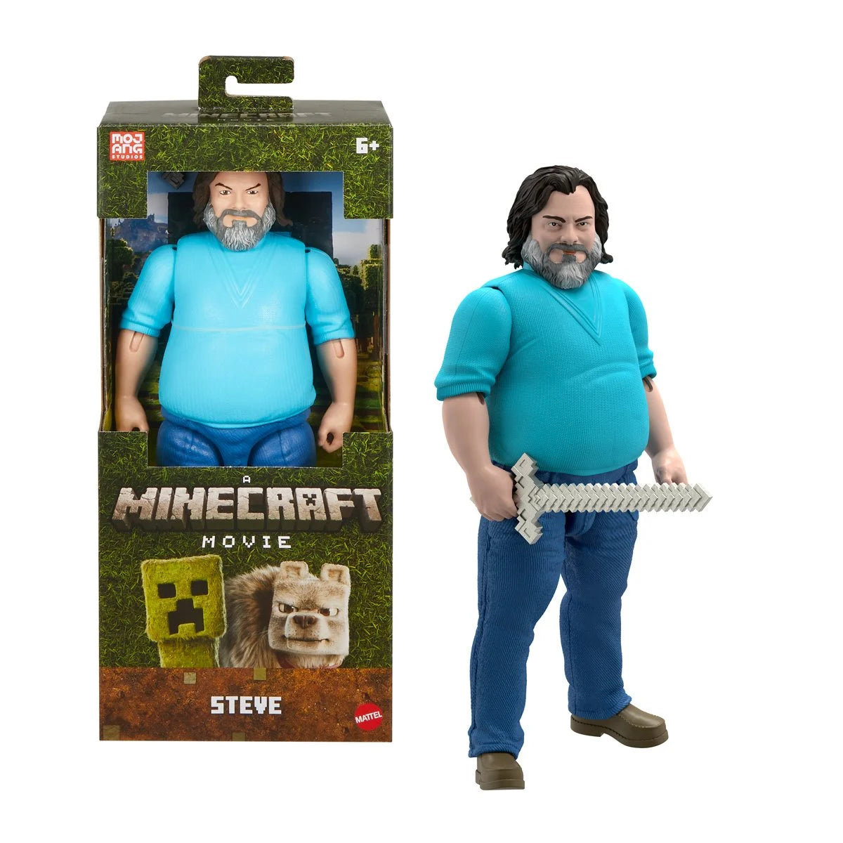 A Minecraft Movie Steve Action Figure