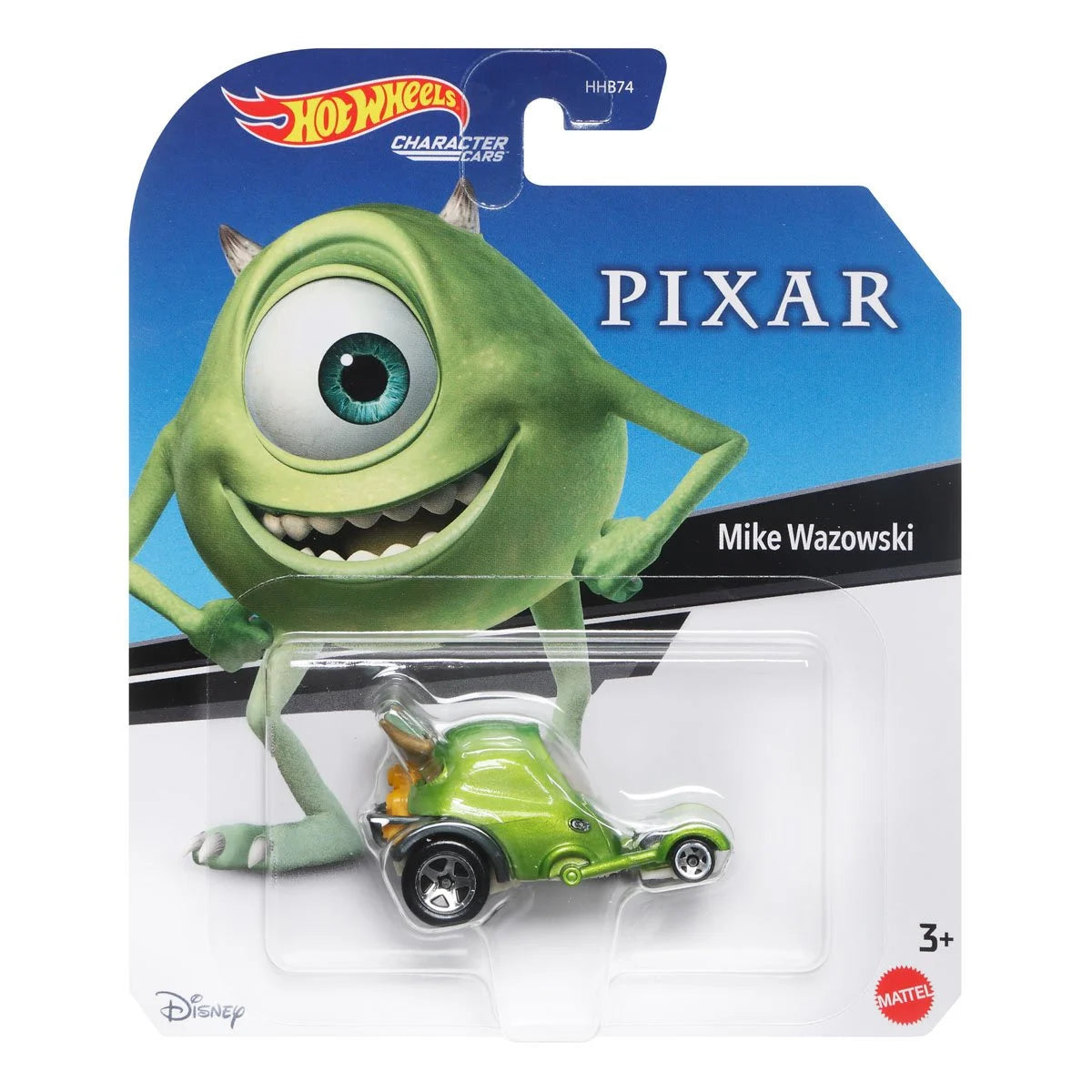 Disney Pixar Hot Wheels Character Car Mix 4 Case of 8