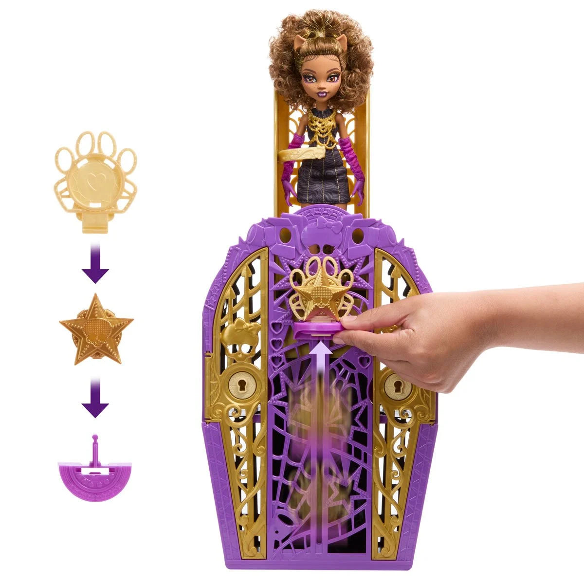 Monster High Skulltimate Secrets Hauntlywood Mysteries Clawdeen Doll