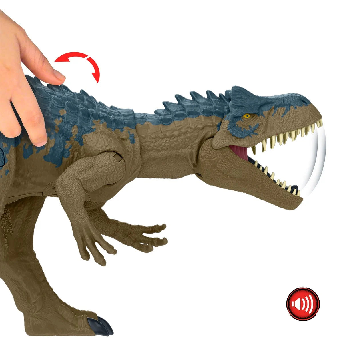 Jurassic World Ruthless Rampage Allosaurus Action Figure